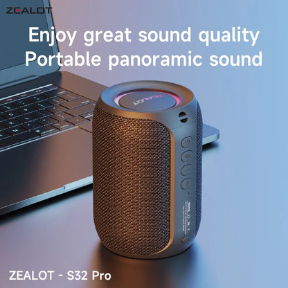 Zealot S32 pro Bluetooth Speaker Waterproof