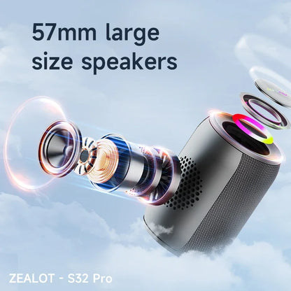 Zealot S32 pro Bluetooth Speaker Waterproof
