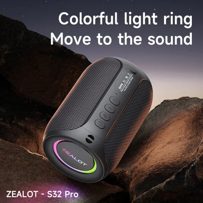 Zealot S32 pro Bluetooth Speaker Waterproof