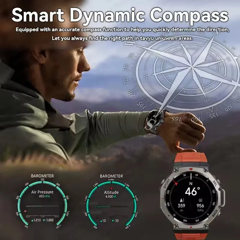 Military Bluetooth Smart Watch