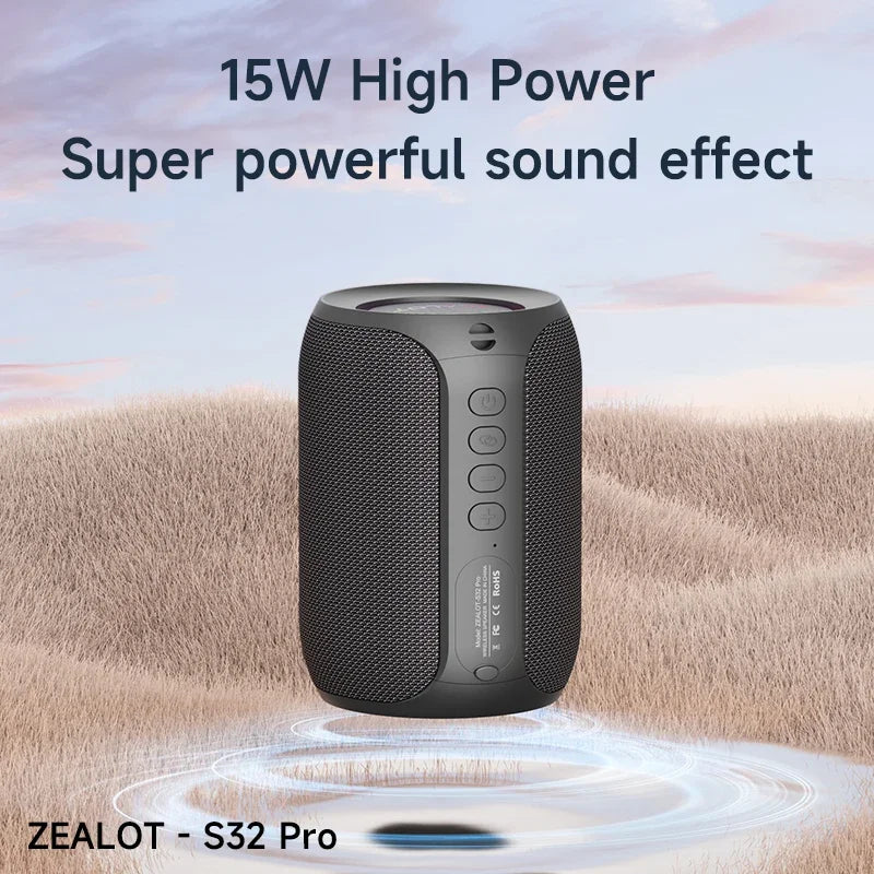 Zealot S32 pro Bluetooth Speaker Waterproof