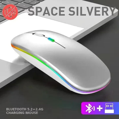 Wireless Mouse Rechargeable Silent