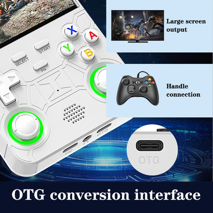 New R36 ultra retro handheld game console