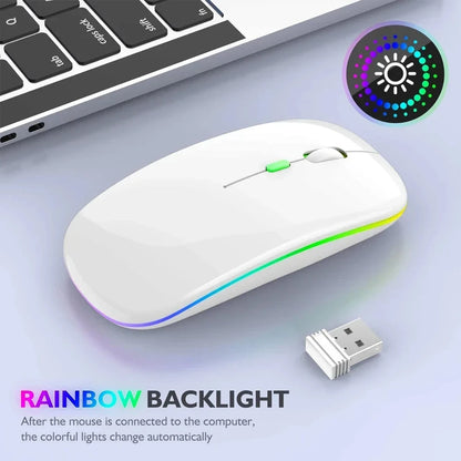 Wireless Mouse Rechargeable Silent